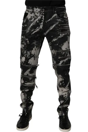 Dolce & Gabbana Heren, Jeans, Zwart, Maat: L Katoen