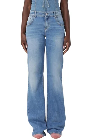BLUMARINE Dames, Jeans, Blauw, Maat: M Katoen