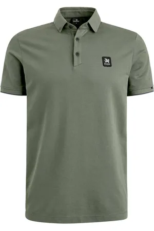 Vanguard Heren, Tops, Groen, Maat: XL Piqué