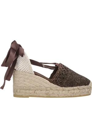 Espadrilles Dames, Schoenen, Bruin, Maat: 39 EU