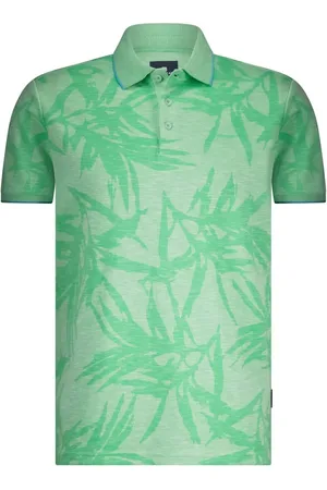 State of art Heren, Tops, Groen, Maat: 4XL Katoen