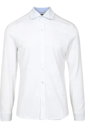 FAY Heren, Overhemden, Wit, Maat: 2XL