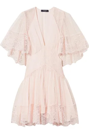 Twin-Set Dames, Jurken, Roze, Maat: XS Viscose