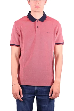 GANT Heren, Tops, Roze, Maat: M Piqué
