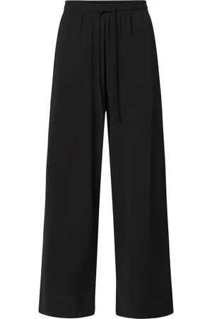 Max Mara Dames, Broeken, Zwart, Maat: M Viscose
