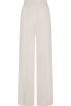 Alexander McQueen Dames, Broeken, Wit, Maat: S