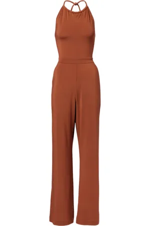Max Mara Dames, Jumpsuits & Playsuits, Bruin, Maat: M Viscose