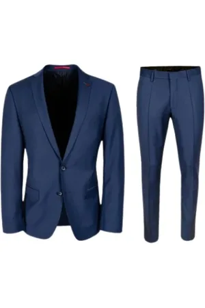 Roy Robson Heren, Pakken, Blauw, Maat: S