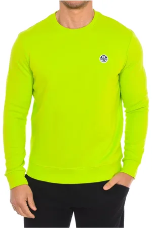 North Sails Heren, Sweatshirts & Hoodies, Groen, Maat: L Katoen