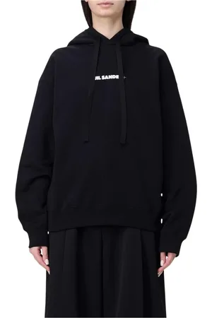 Jil Sander Dames, Sweatshirts & Hoodies, Zwart, Maat: XS Katoen