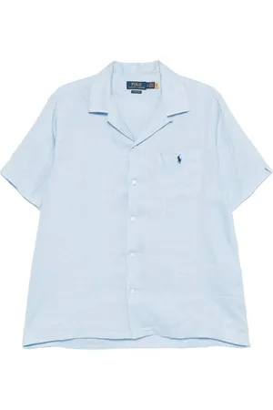 Ralph Lauren Heren, Overhemden, Blauw, Maat: S