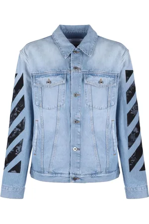 OFF-WHITE Heren, Jassen, Blauw, Maat: M