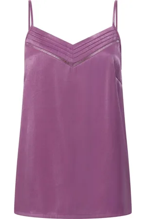 Aaiko Dames, Tops, Paars, Maat: S Viscose