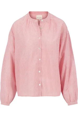 Zusss Dames, Blouses & Shirts, Rood, Maat: XL Katoen