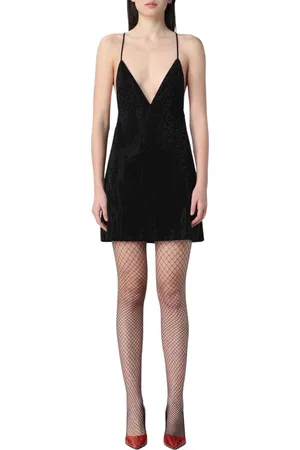 Dsquared2 Dames, Jurken, Zwart, Maat: S Viscose