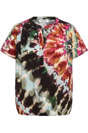 &Co Woman Dames, Blouses & Shirts, Veelkleurig, Maat: M Viscose