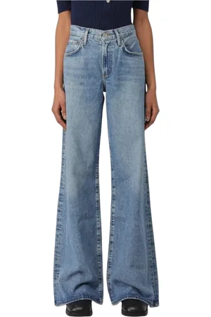 AGOLDE Dames, Jeans, Blauw, Maat: W28 Katoen