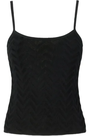Missoni Dames, Tops, Zwart, Maat: XS