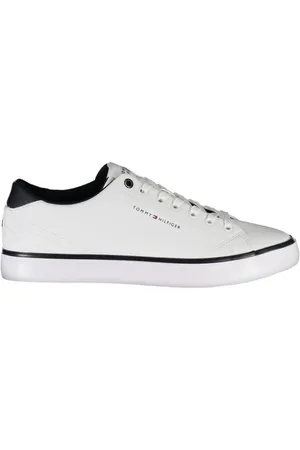Tommy Hilfiger Heren, Schoenen, Wit, Maat: 45 EU Leer