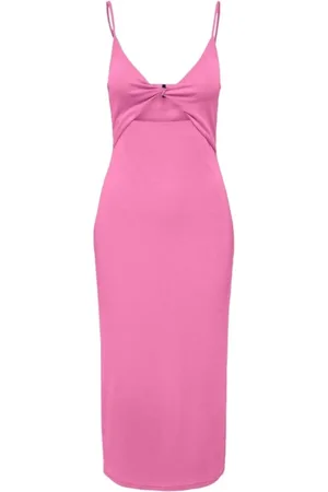 ONLY Dames, Jurken, Roze, Maat: M Polyamide