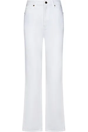 Khaite Dames, Jeans, Wit, Maat: W28 Katoen