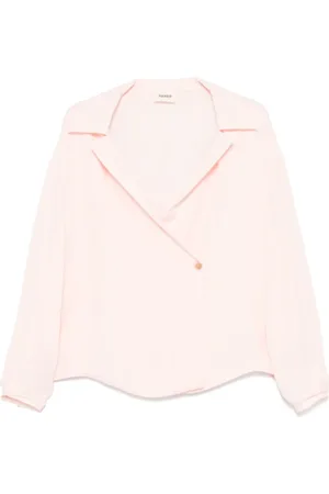 Khaite Dames, Blouses & Shirts, Roze, Maat: XS Zijde