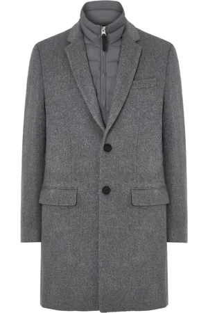 Mackage Heren, Mantels, Grijs, Maat: 2XS Wol