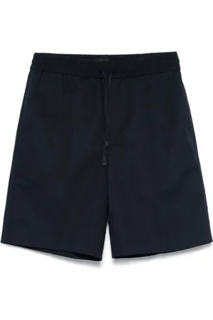 BRIONI Heren, Korte broeken, Blauw, Maat: L Katoen