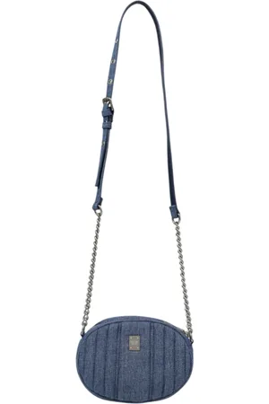 Replay Dames, Tassen, Blauw, Maat: ONE Size Katoen