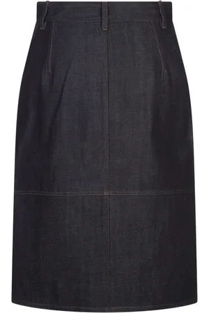 Jil Sander Dames, Rokken, Blauw, Maat: S Katoen