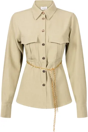 Aaiko Dames, Blouses & Shirts, Groen, Maat: M Poliester