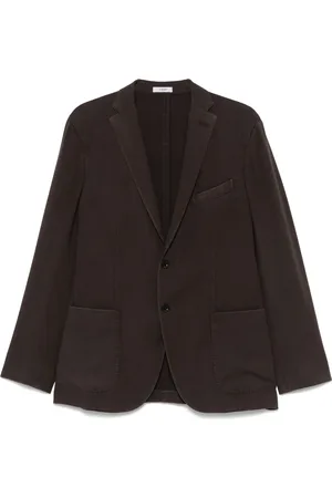 Boglioli Heren, Jassen, Bruin, Maat: XL Wol