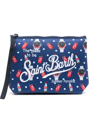 MC2 SAINT BARTH Dames, Tassen, Blauw, Maat: ONE Size Poliester