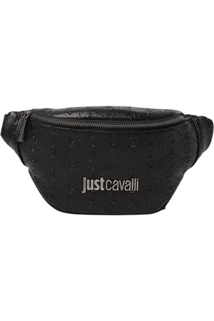 Roberto Cavalli Heren, Tassen, Zwart, Maat: ONE Size Leer