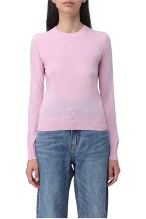 Alexander Wang Dames, Truien, Roze, Maat: L Wol