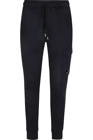 C.P. Company Heren, Broeken, Blauw, Maat: M Fleece