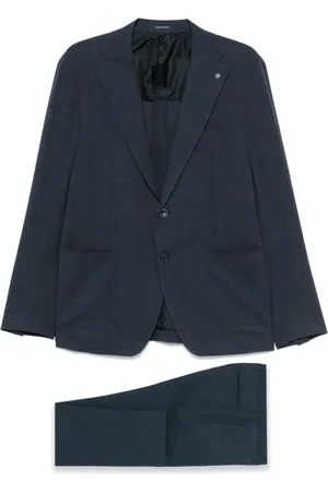 TAGLIATORE Heren, Pakken, Blauw, Maat: XL Wol