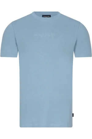 Cavallaro Napoli Heren, Tops, Blauw, Maat: XL Katoen