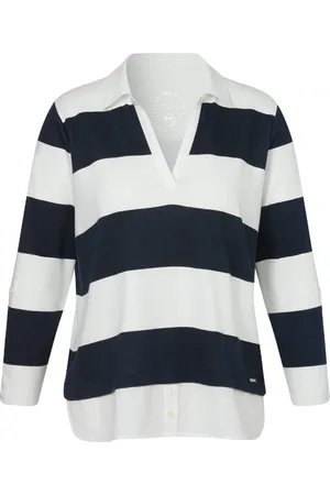 Via Appia Due Dames, Tops, Veelkleurig, Maat: 4XL