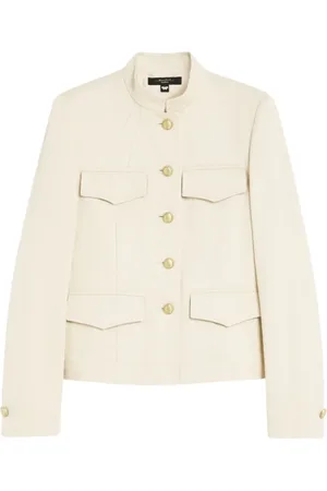 Max Mara Dames, Jassen, , Maat: L Katoen