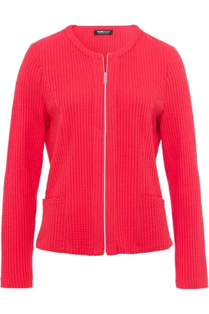 Frank Walder Dames, Jassen, Rood, Maat: 4XL Katoen