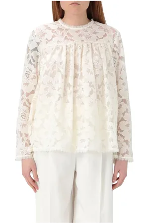 ZIMMERMANN Dames, Blouses & Shirts, Wit, Maat: S