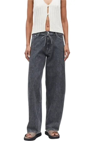 Samsøe Samsøe Dames, Jeans, Grijs, Maat: 4XS L30 Denim