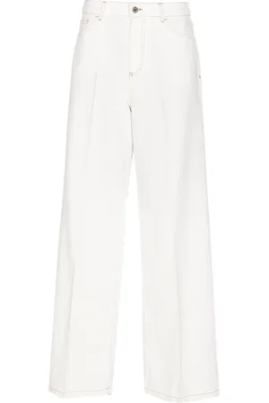 Liu Jo Dames, Broeken, Wit, Maat: W29 Denim