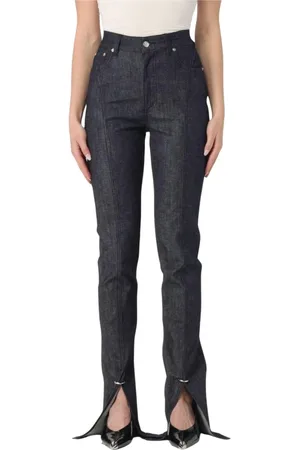 MUGLER Dames, Jeans, Blauw, Maat: W26