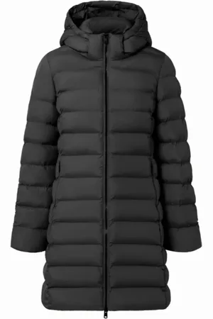 ECOALF Dames, Mantels, Zwart, Maat: XL