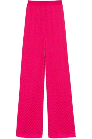 Missoni Dames, Broeken, Roze, Maat: XS