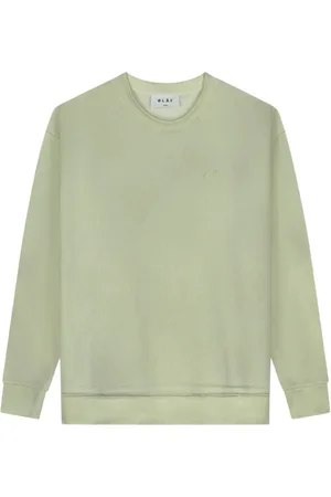OLAF HUSSEIN Heren, Sweatshirts & Hoodies, Groen, Maat: L