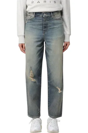 Kenzo Dames, Jeans, Blauw, Maat: W26 Katoen