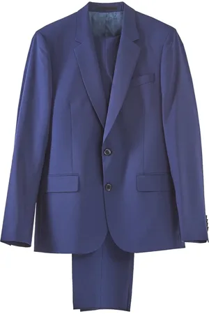 Paul Smith Heren, Pakken, Blauw, Maat: XL Wol